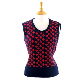 70s playing card tank top