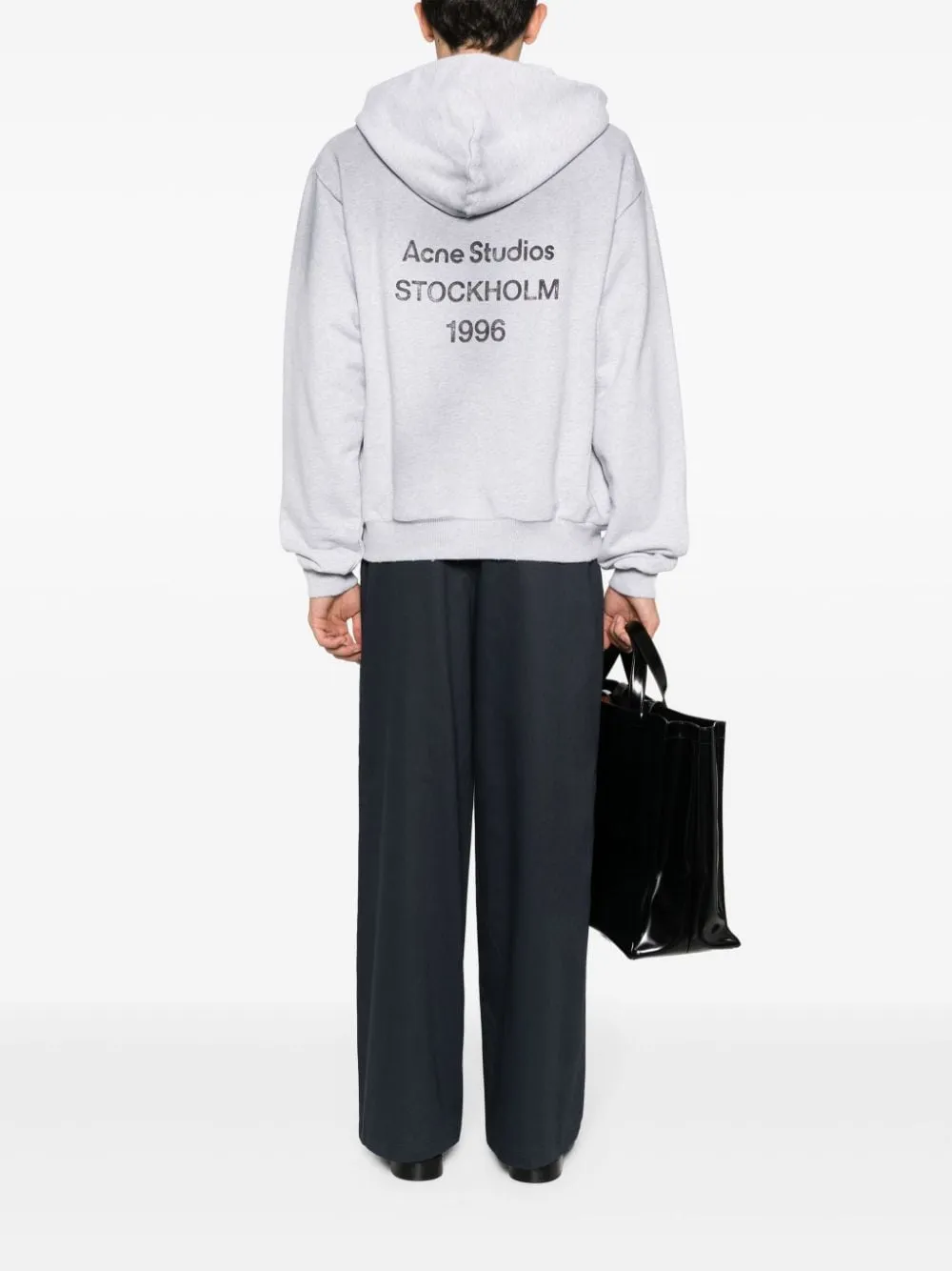 Acne Studios    Acne Studios Logo Cotton Hoodie