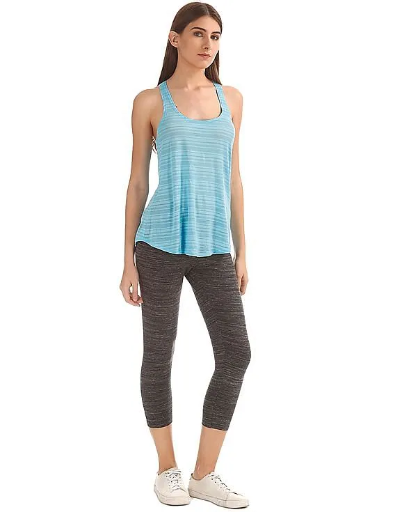 Aeropostale Burnout Stripe Active Tank Top