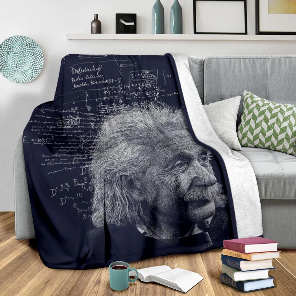 Albert Einstein Premium Blanket