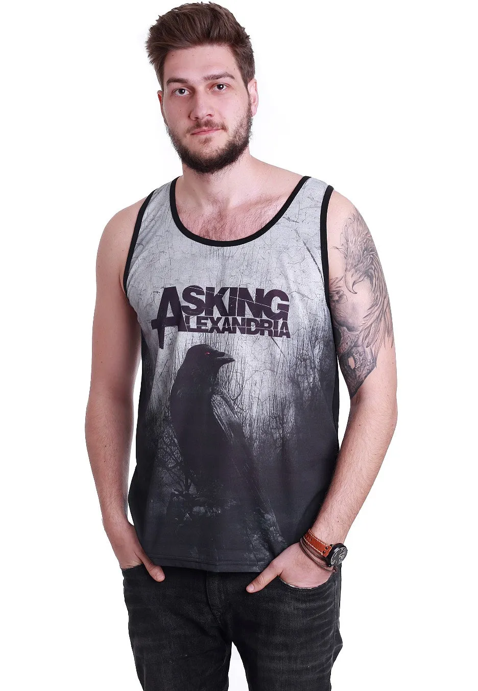 Asking Alexandria - Black Crow Allover - Tank