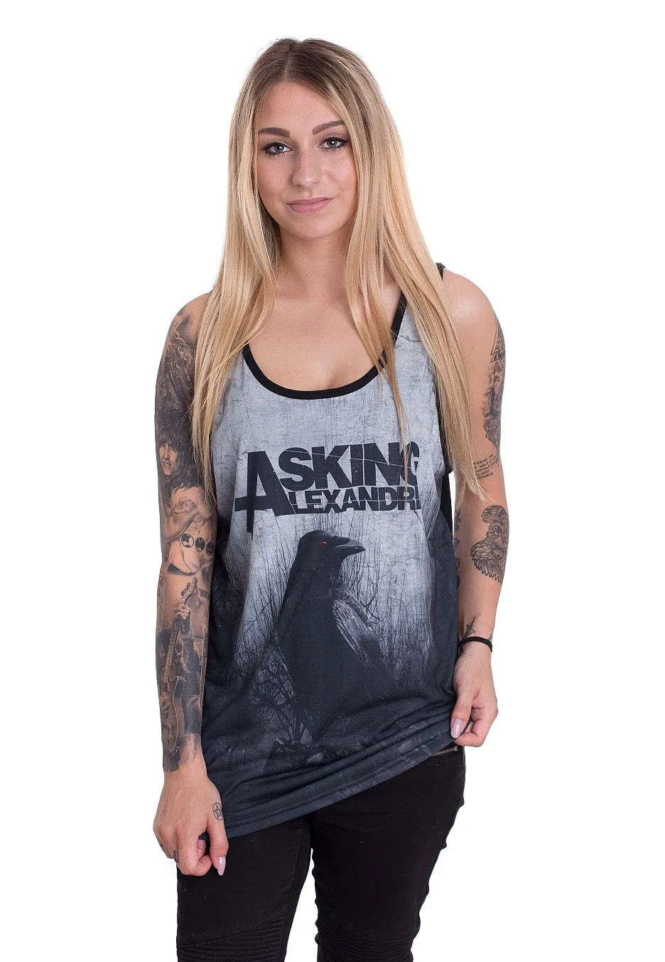 Asking Alexandria - Black Crow Allover - Tank