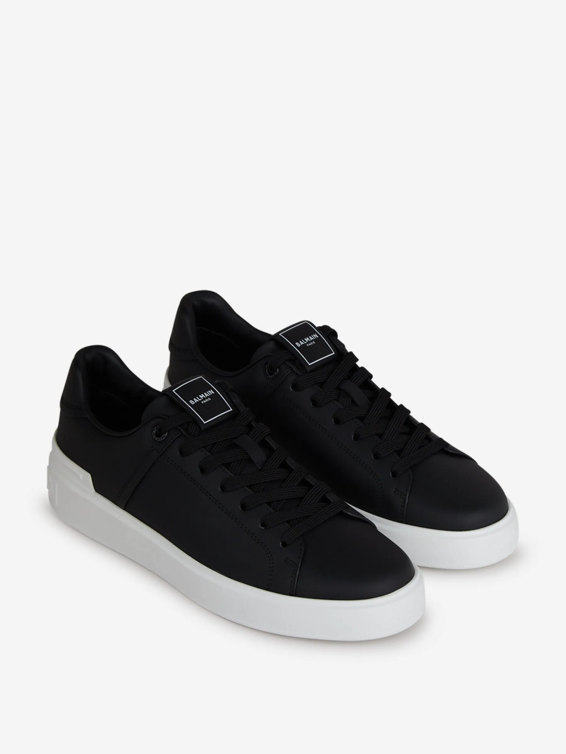 Balmain B-Court Leather Sneakers 