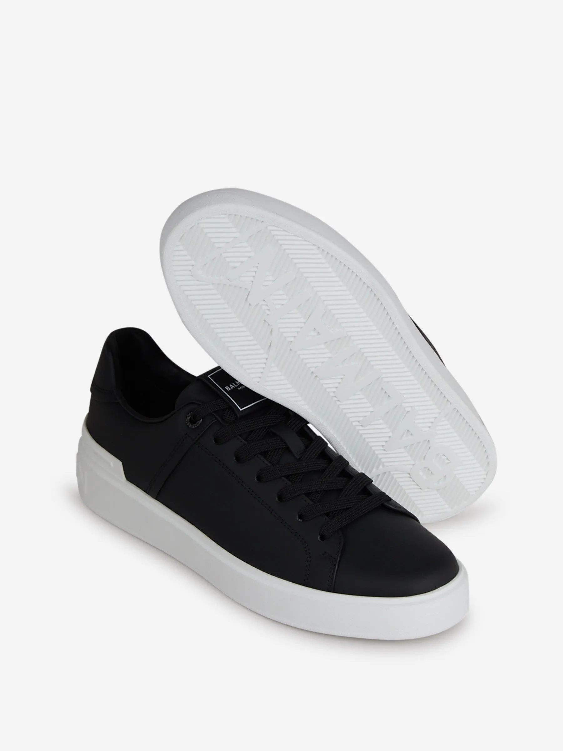 Balmain B-Court Leather Sneakers 