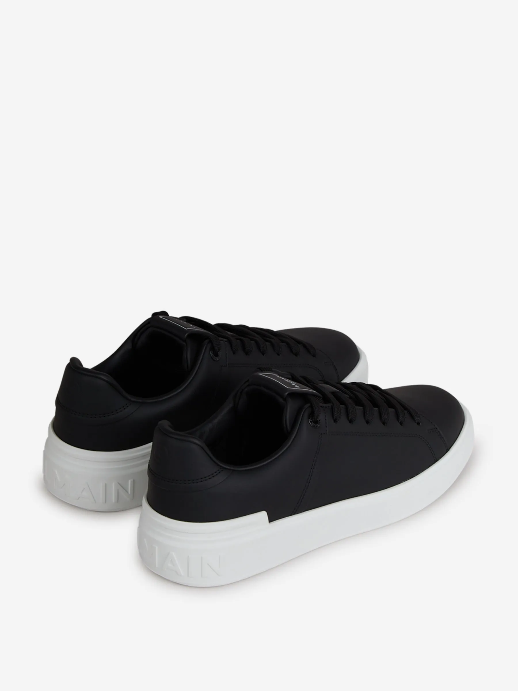 Balmain B-Court Leather Sneakers 