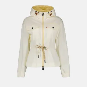 Beige Windbreaker Jacket