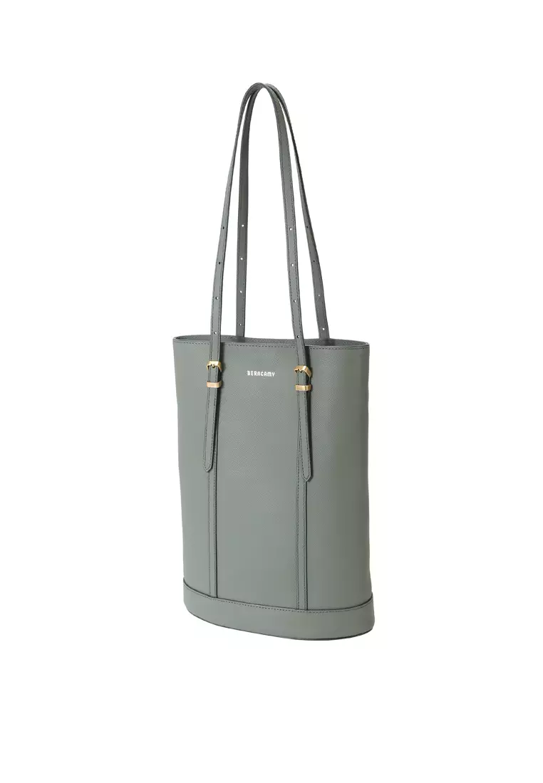 BERACAMY BERACAMY LYLE Portrait Tote - Grained Grey