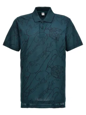 Berluti    Berluti 'Gradient Scritto' Polo Shirt