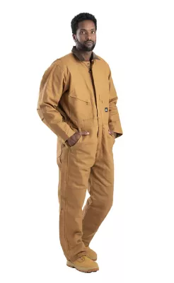 Berne Men's Duck Quilt-Lined Insulated Coveralls