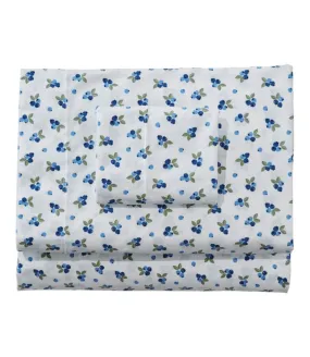 Blueberry Percale Sheet Collection