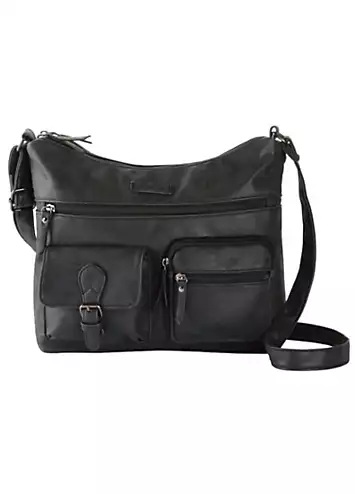 bonprix Leather Look Shoulder Bag | Grattan