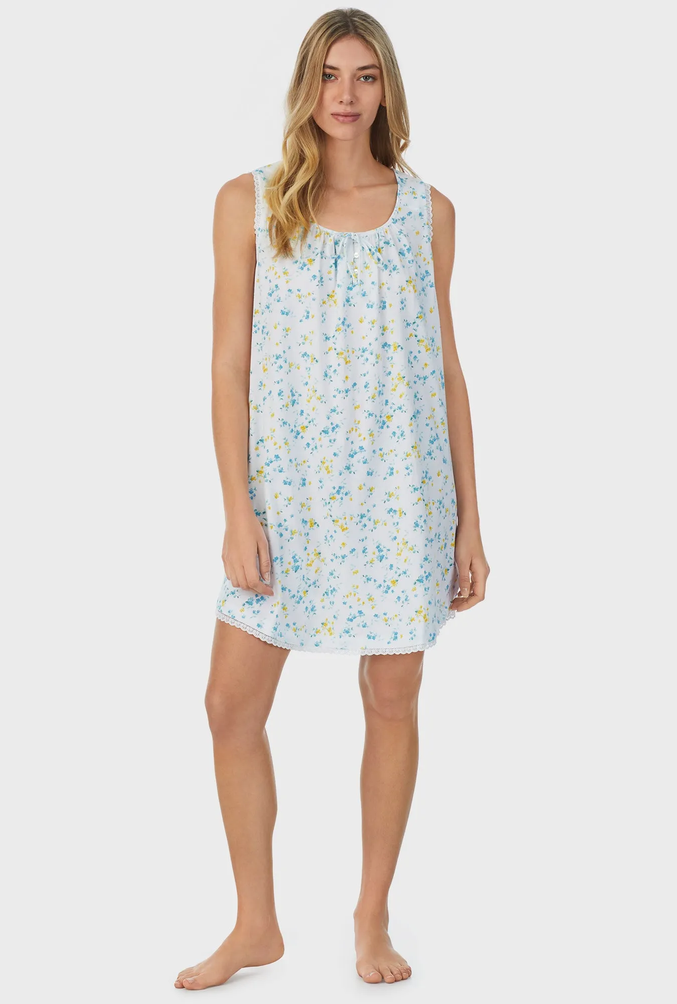 Breeze Blooms Short Chemise