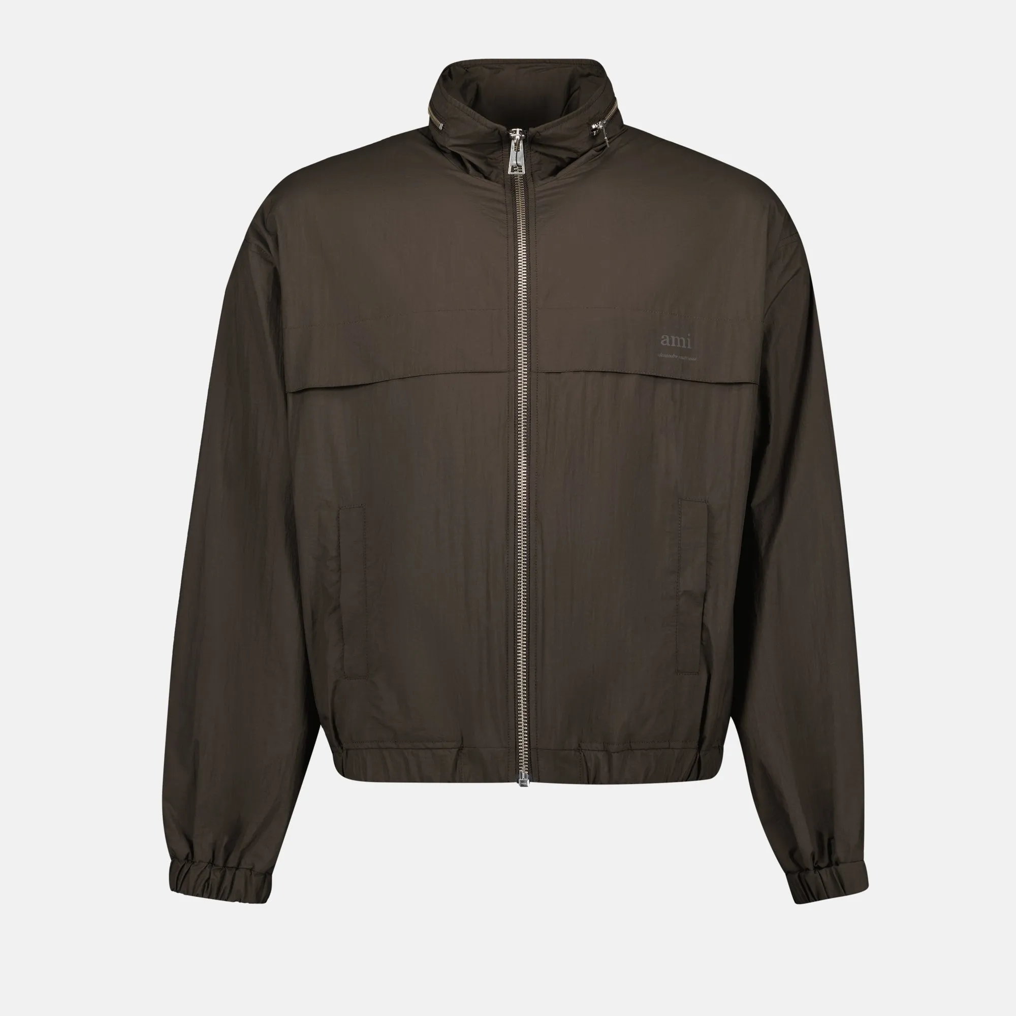 Brown Windbreaker