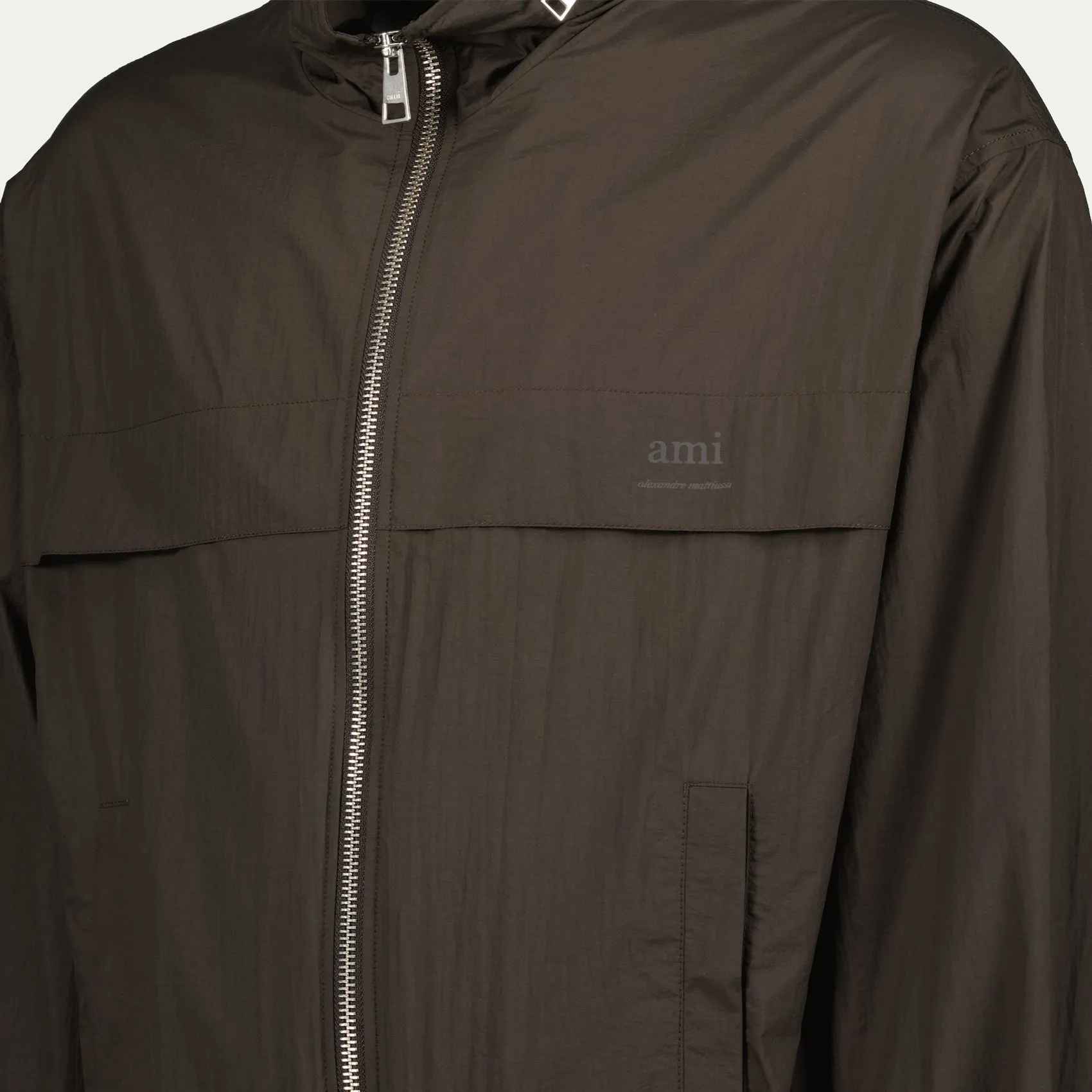 Brown Windbreaker