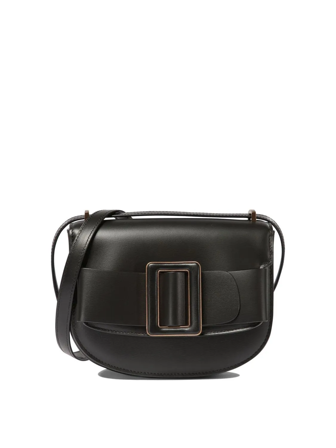 BUCKLE SADDLE SHOULDER BAG