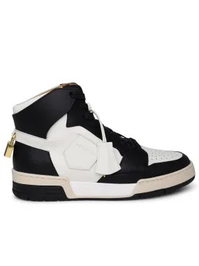 Buscemi    Buscemi 'Air Jon' Black And White Lear Sneakers