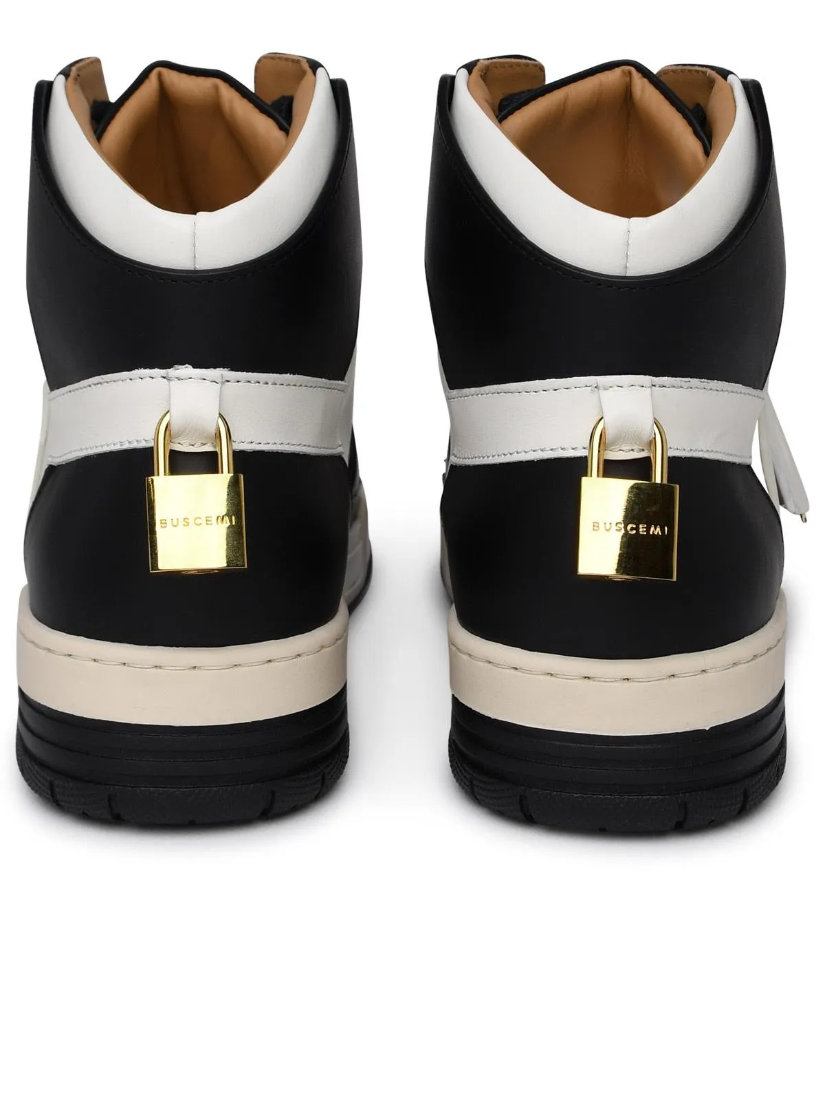 Buscemi    Buscemi 'Air Jon' Black And White Lear Sneakers