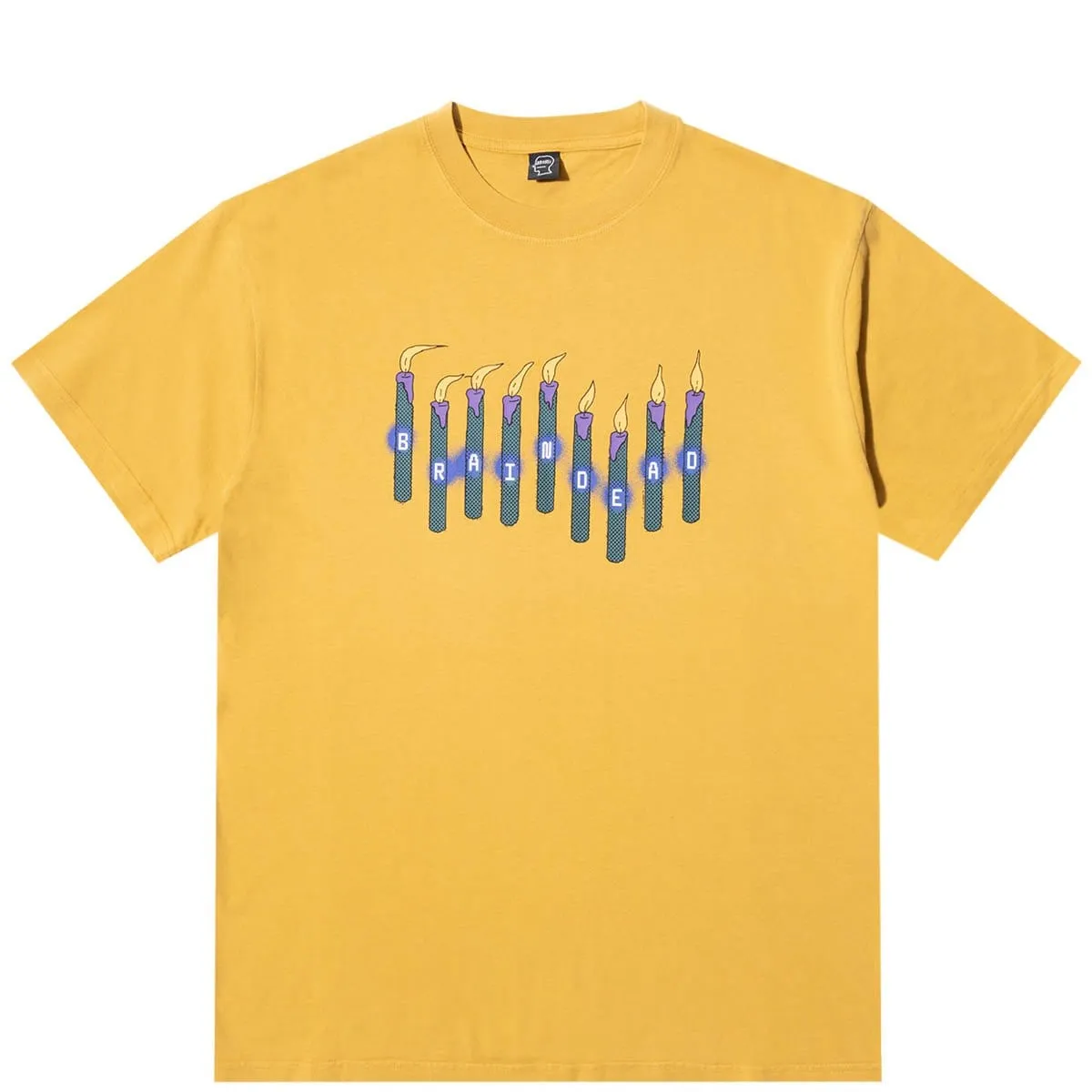 Candles SS T-Shirt Yellow