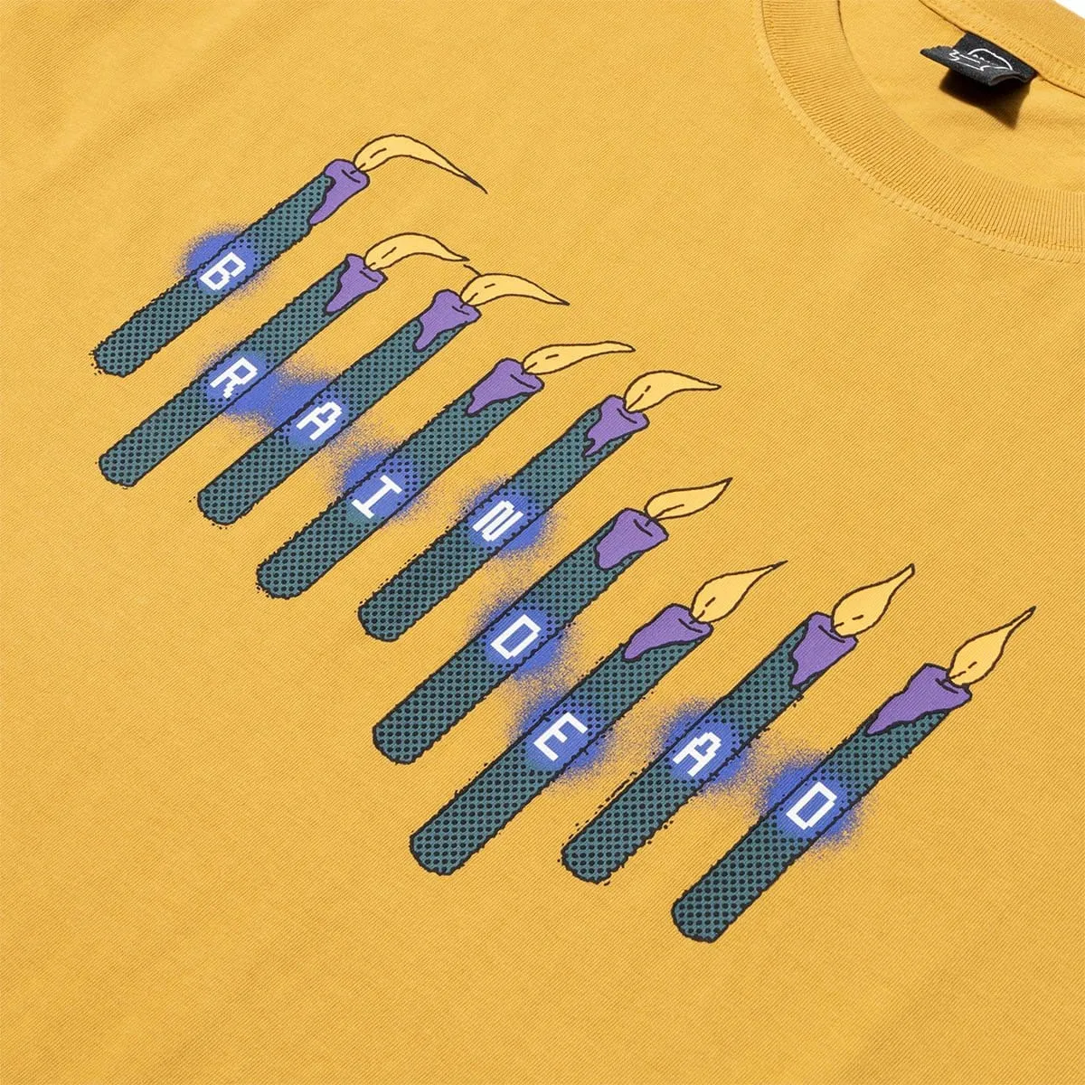 Candles SS T-Shirt Yellow