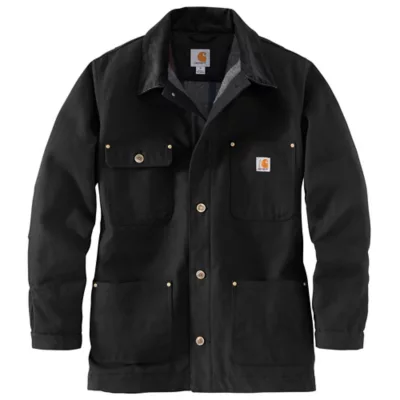 Carhartt Men's Quilt-Lined Duck Chore Jacket