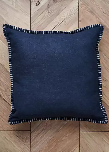 Cascade Home Felt Blanket Stitch 50x50cm Cushion | Kaleidoscope