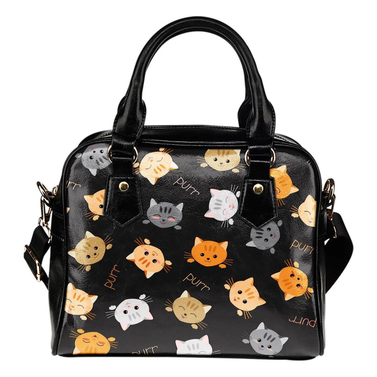 Cat Purr Cat Shoulder Bag