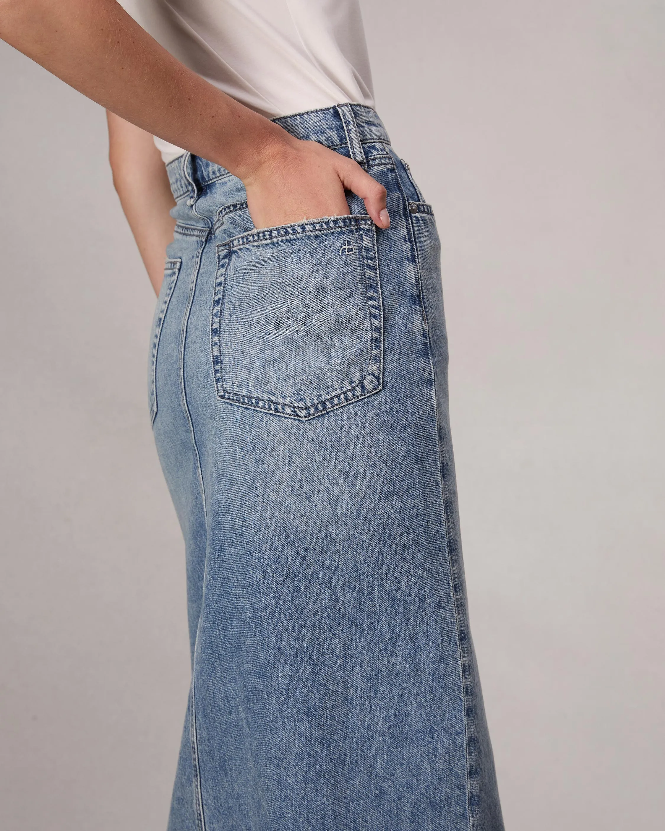 Clara Denim Skirt