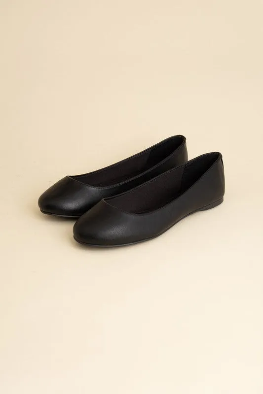 Classic Black Flats