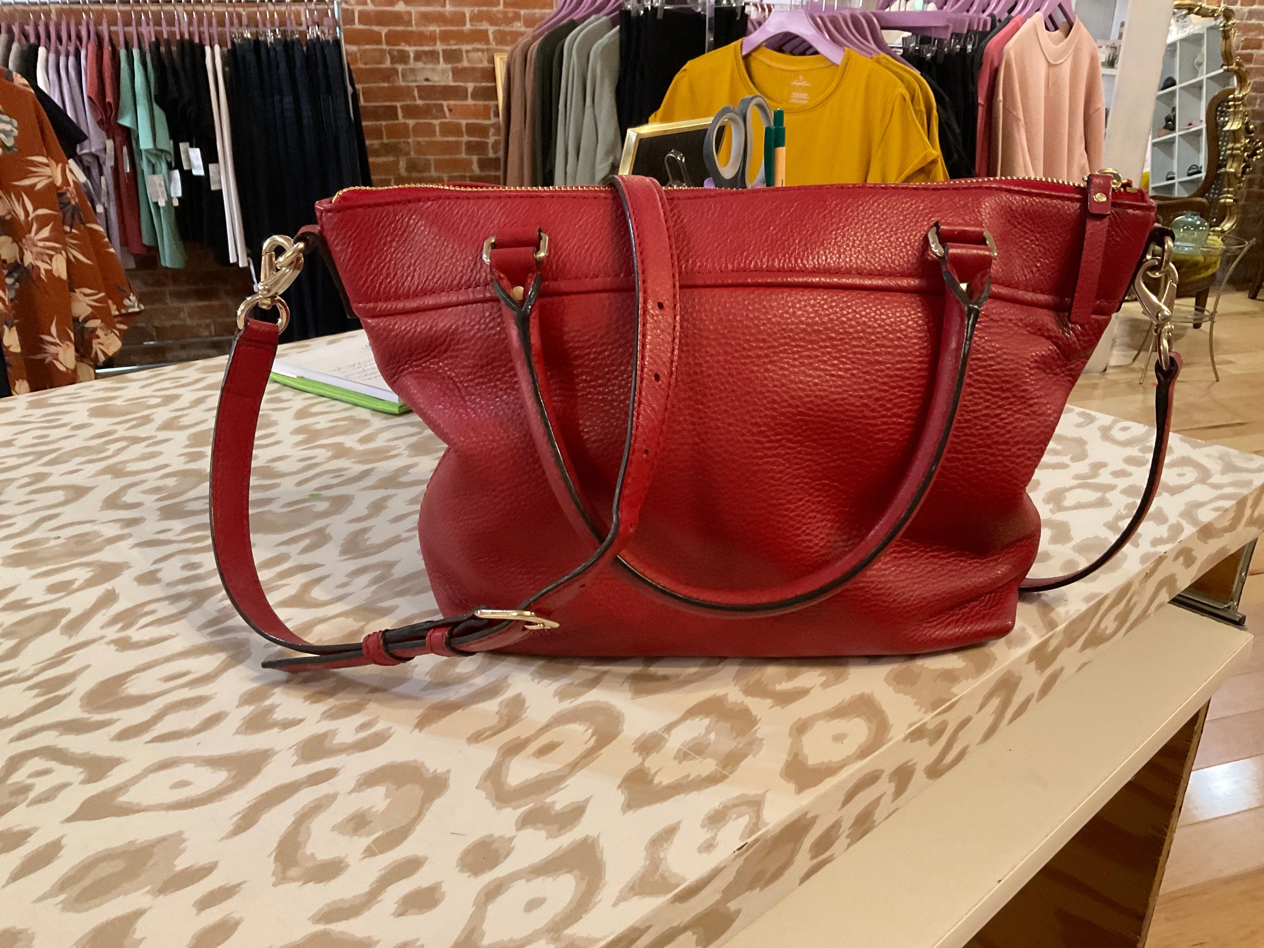 {{Client Code}} RED Kate Spade bag