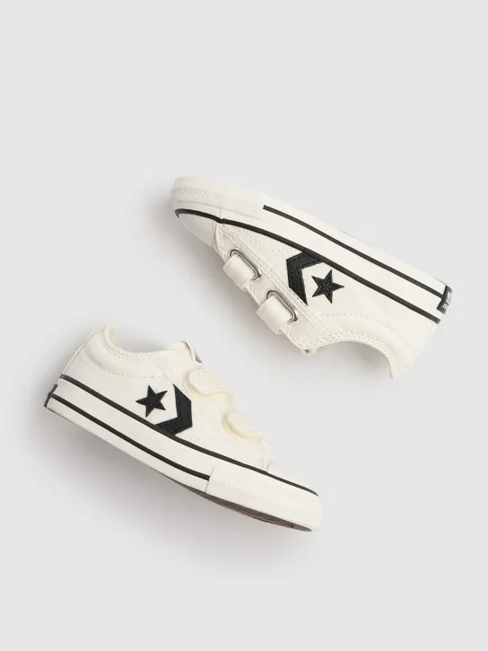 Converse   Cotton canvas strap sneakers 