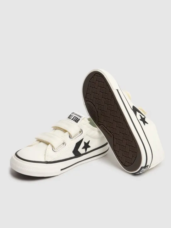 Converse   Cotton canvas strap sneakers 