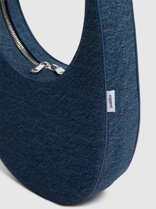 Coperni   Swipe denim shoulder bag 