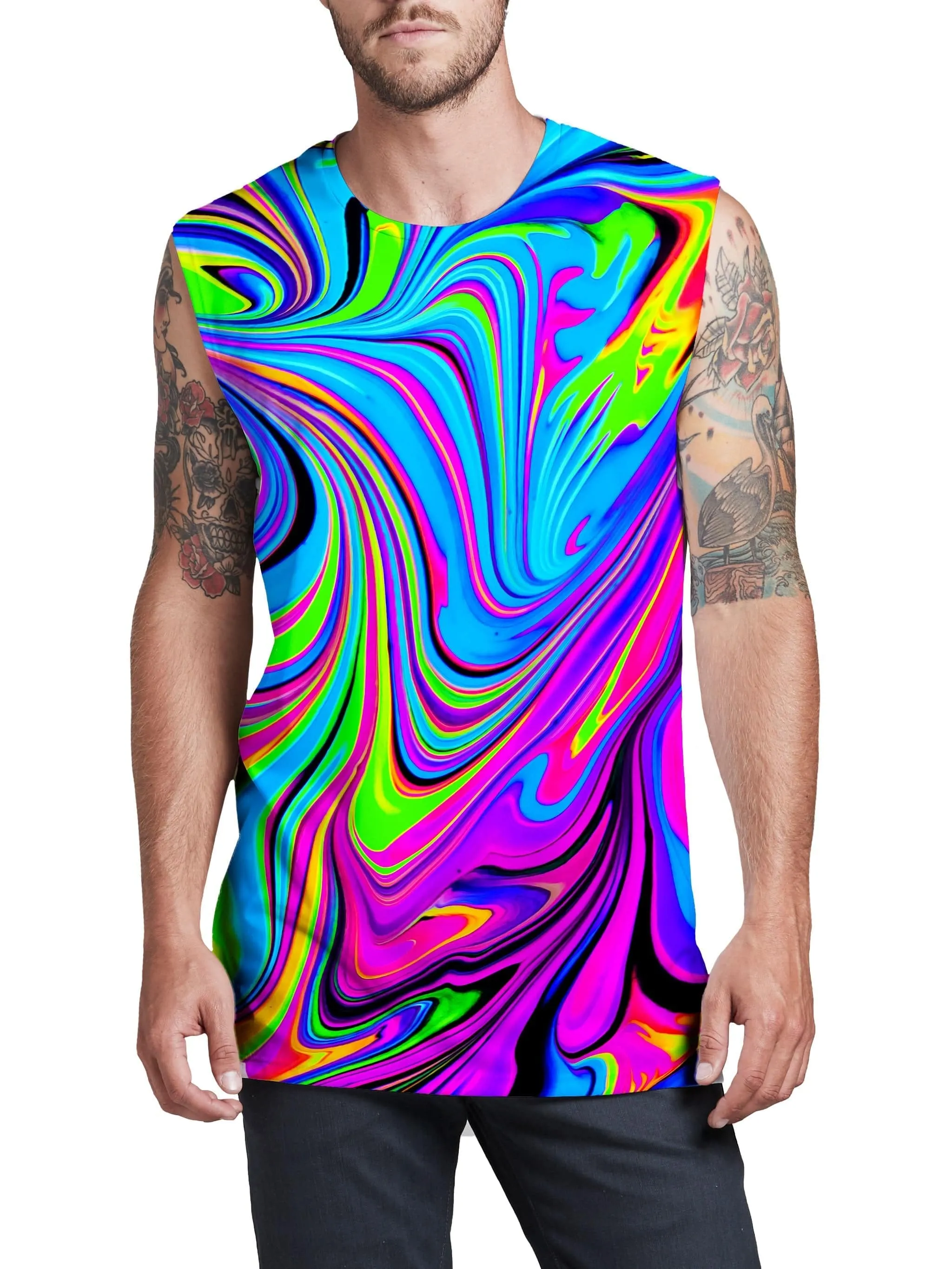 Cosmic Flow Men's Muscle Tank