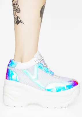 Cosmic Matrixx Platform Sneakers-