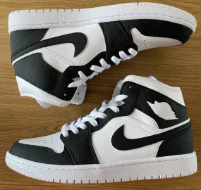 Custom Black Nike Air Jordan 1 Mid