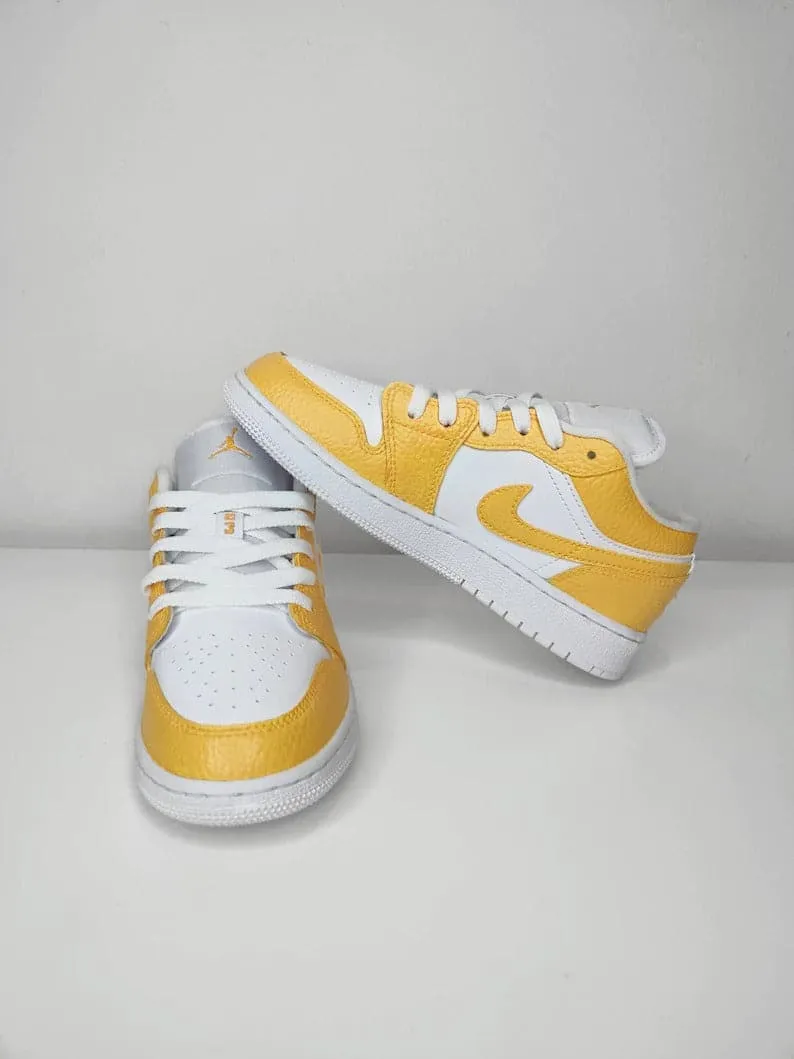 Custom Nike Air Jordan 1 Yellow