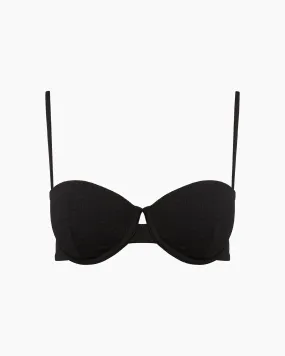 Dalia Bikini Top | Black