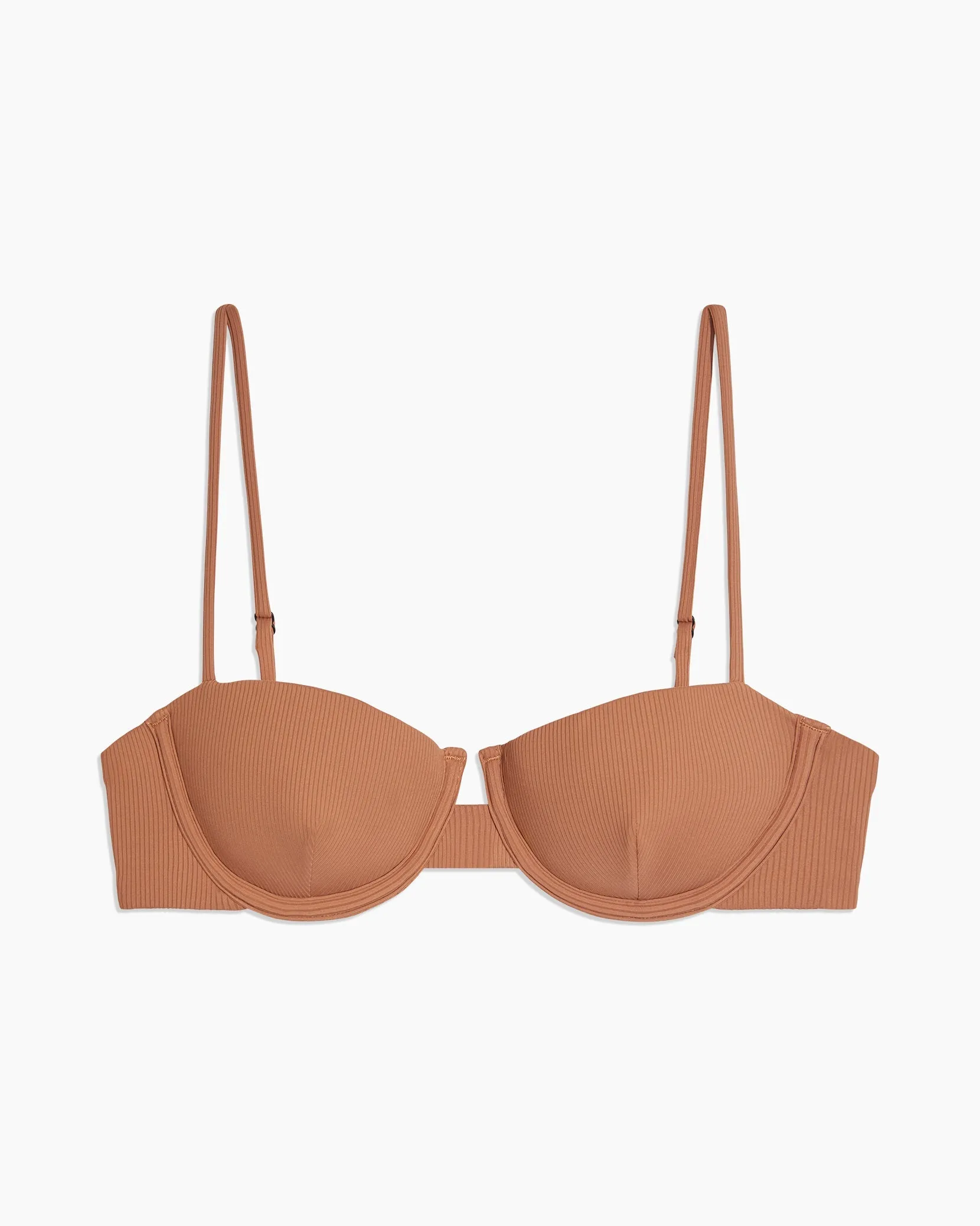 Dalia Bikini Top | Mocha