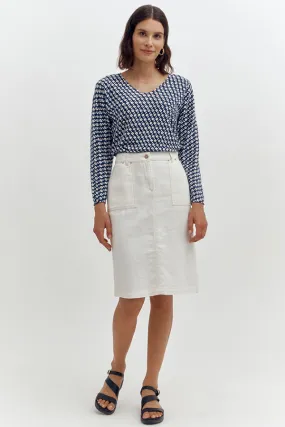 Devernois JOLIPLUME STRAIGHT SKIRT