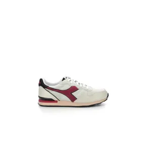 Diadora - Sneakers Bas Camaro Icona - Light Grey/Red - Mixte