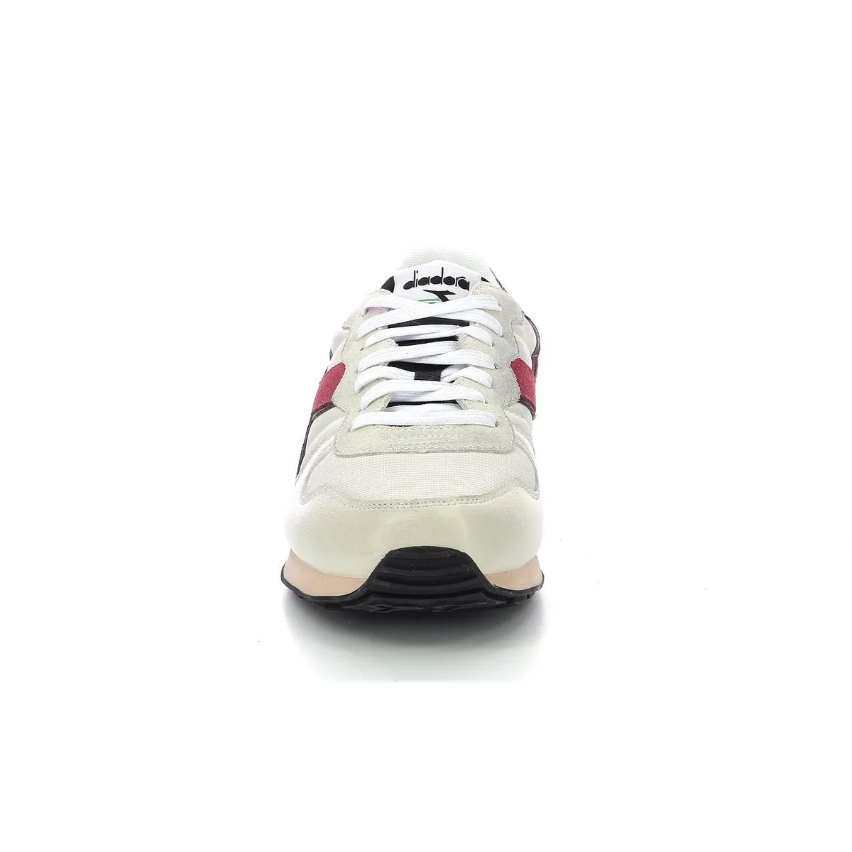 Diadora - Sneakers Bas Camaro Icona - Light Grey/Red - Mixte