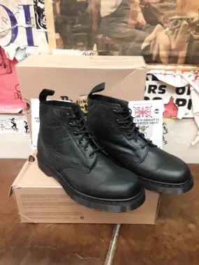 Dr Martens 101 Black Stropicud Leather 6 Hole Various Sizes