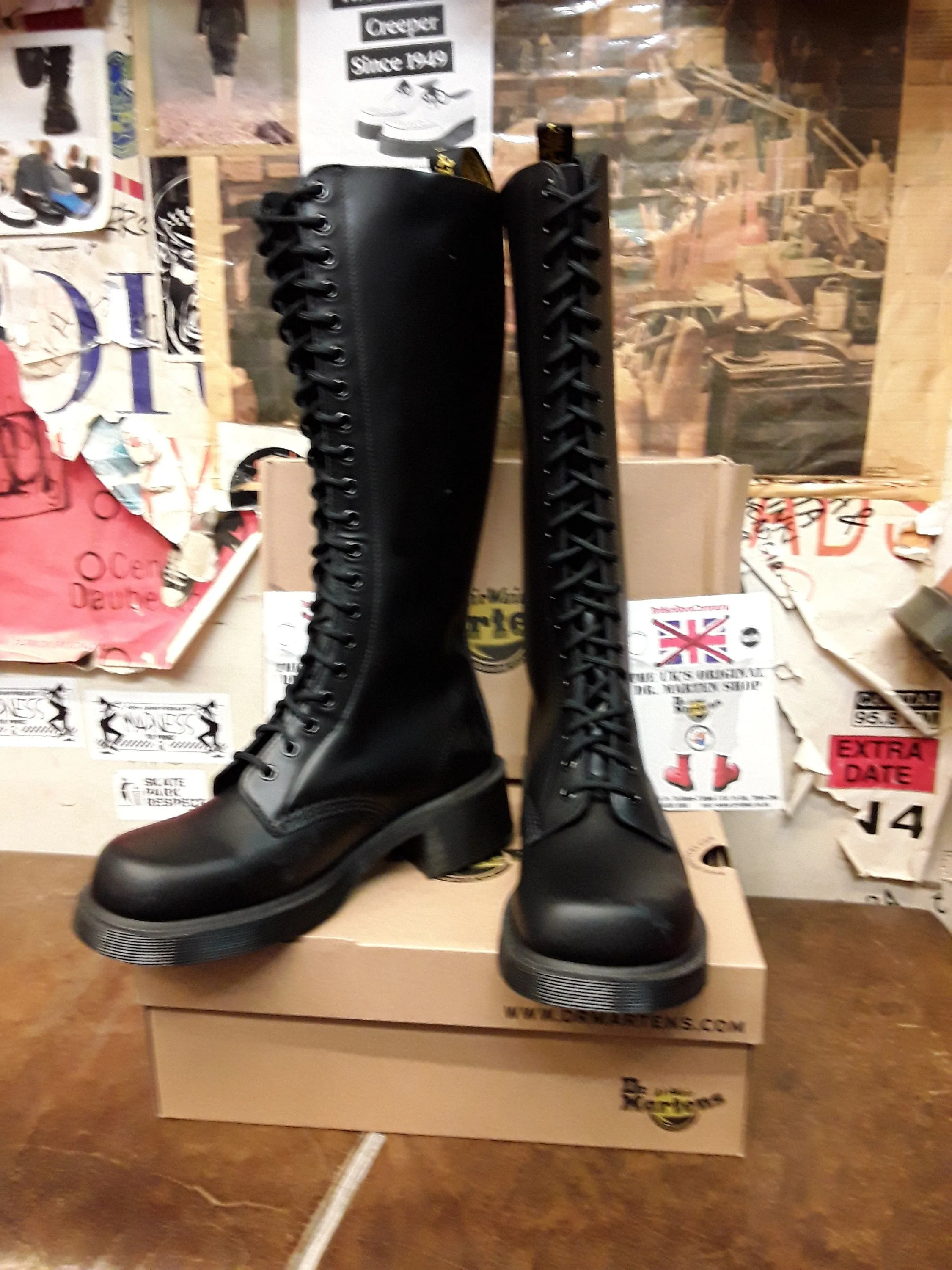 Dr Martens 1420 Jazz Sole Black Size UK6