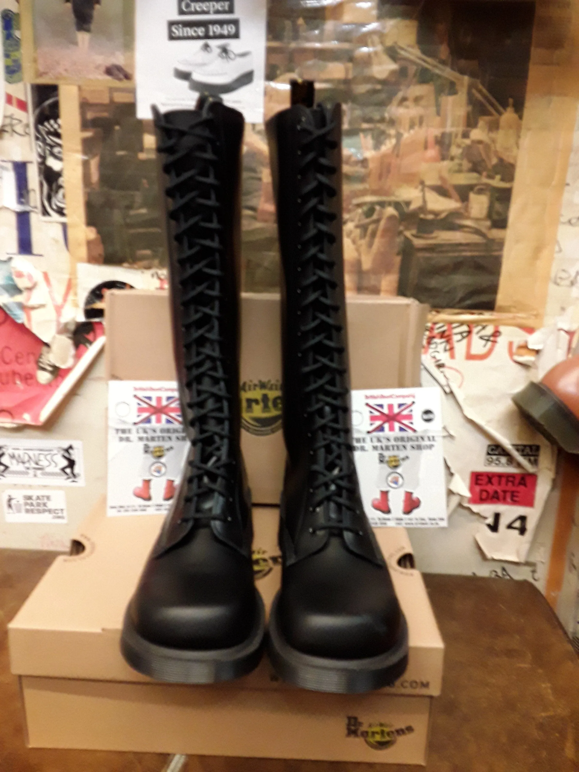 Dr Martens 1420 Jazz Sole Black Size UK6