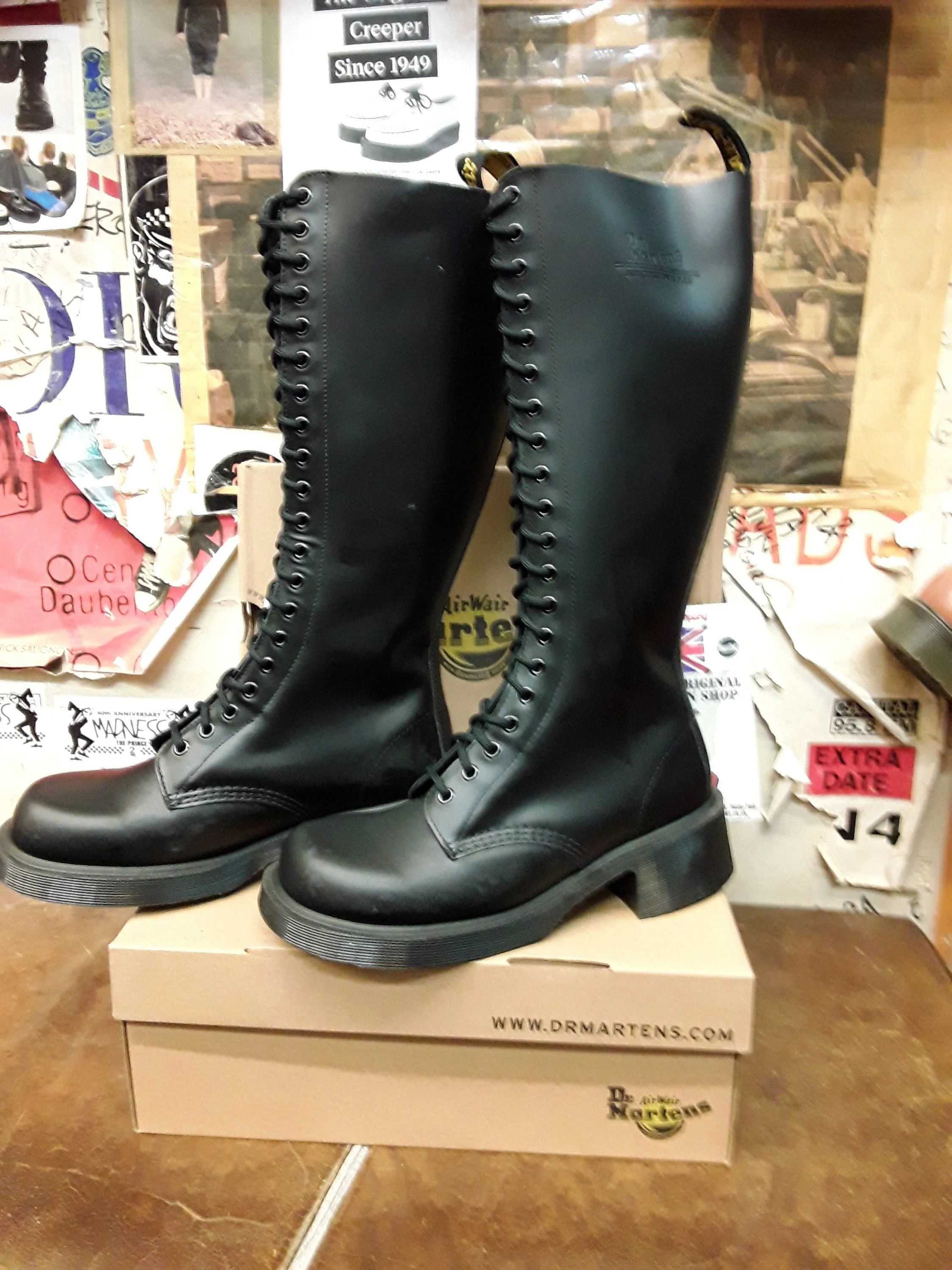 Dr Martens 1420 Jazz Sole Black Size UK6