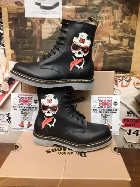 Dr Martens 1460 Black Skull Sizes 5