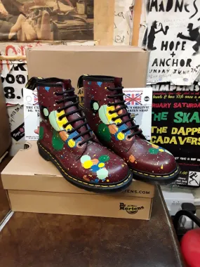 Dr Martens 1460 Cherry Splatter Size 7