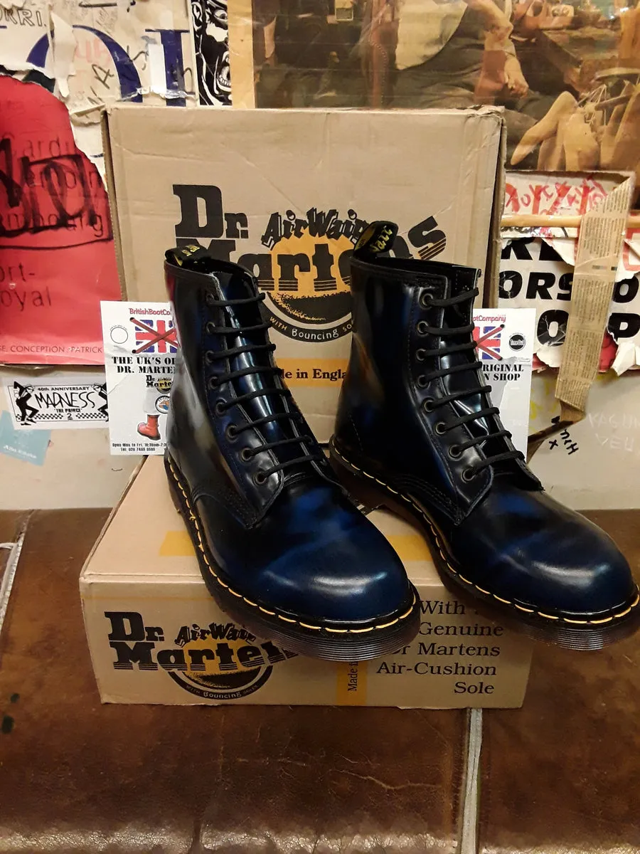 Dr Martens 1460 Made in England Naby Rub Off Size 11