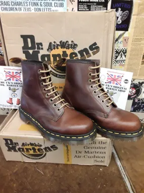 Dr Martens 1460z Tan Analine Made in England Size 9