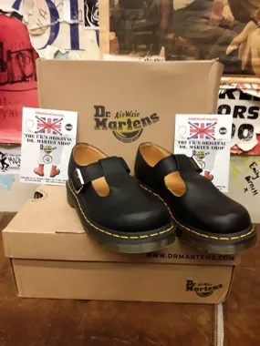 Dr Martens 5027z Black Waxy T-Bar Various Sizes